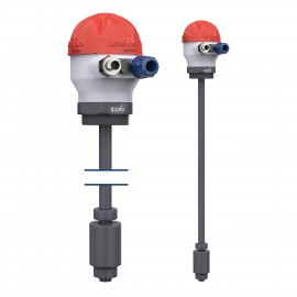 Icon Process Controls PLA-2-1-1-4 Float Level Switch with LED, 4", PVC-