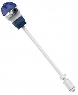 Icon Process Controls PLF-2-1-1-4 Float Level Switch, 4&quot;, PVC-