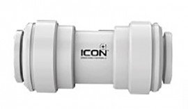 Icon Process Controls PP2-TT38 ProPulse®2 Transition Fitting with EPDM seals, 3/8&quot; Tube x Tube, PP-