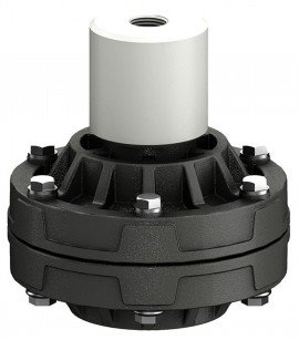 Icon Process Controls PPS100FCHTN PulsePro PP Series Pulsation Dampener, 1&amp;quot;, PVDF-