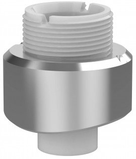 Icon Process Controls SWOL6 Truflo TI Insertion Paddle Wheel Flow Meter Fitting, 6&quot; Weld on Adapter, 316SS-