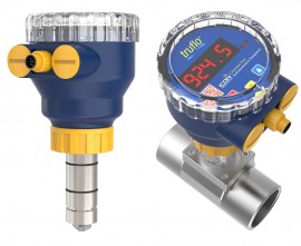 Icon Process Controls Truflo® TI3R Series Insertion Paddle Wheel Flow Meter with 316SS body and Viton seals, &amp;frac12; to 4&quot;-