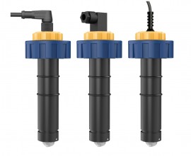 Icon Process Controls Truflo® TIW Series Insertion Paddle Wheel Flow Meter with PVC body and Viton seals, &amp;frac12; to 4"-