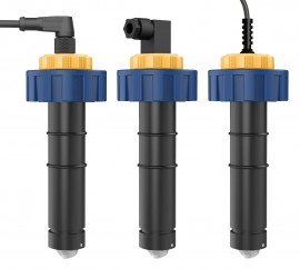 Icon Process Controls TIW-PF-L Paddle Wheel Flow Meter, PVDF, 6 to 24&amp;quot; pipe-