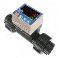 Icon Process Controls TKP-100-PP Paddle Wheel Flow Meter with flow rate/flow total pulse, polypropylene, 4&amp;quot;-