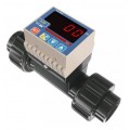 Icon Process Controls TKS-20-PF Paddle Wheel Flow Meter with relay/pulse, PVDF, 0.75&amp;quot;-