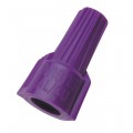 IDEAL Industries 30-065 Twister Al/Cu Wire Connectors, model 65, purple, 2-pack-