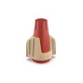 IDEAL Industries 30-144 Twister PRO Wire Connector, 344 Red/Tan, 50-pack-