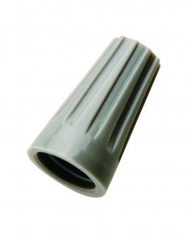 IDEAL Industries 30-171 Wire-Nut Wire Connector, Model 71B Gray, 1000-pack-