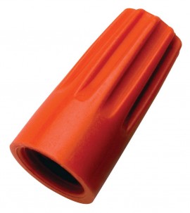 IDEAL Industries 30-173 Wire-Nut Wire Connector, Model 73B Orange, 1000-pack-