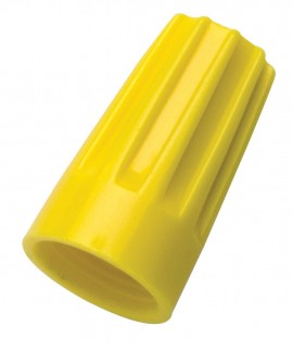 IDEAL Industries 30-174 Wire-Nut Wire Connector, Model 74B Yellow, 1000-pack-