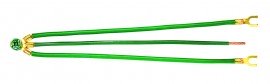 IDEAL Industries 30-3289 Combo Grounding Tail, 3-Wire Stranded, 25-pack-