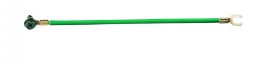 IDEAL Industries 30-3413 Stranded Wire Ground Tail #10 Fork, #10 Ring, Screw 1000-pack-