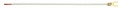 IDEAL Industries 30-3470 Non-Ground Stranded Wire Pigtail to #10 Fork/Stripped White, 25-pack-