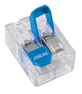 IDEAL Industries 30-35L32J In-Sure Lever Wire Connector, Model L32 2-Port, 350-pack-