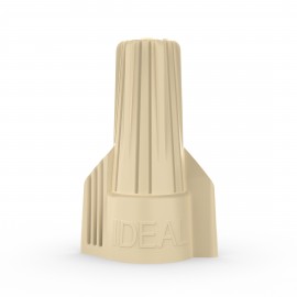 IDEAL Industries 30-541 Twister Wire Connector, Model 341 Tan, 1000-pack-