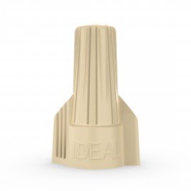 IDEAL Industries 30-641 Twister Wire Connector, Model 341 Tan, 500-pack-