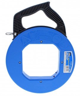 IDEAL Industries 31-058 Blued-Steel™ Fish Tape Tuff-Grip® Pro Case, 100&#039; x 1/4&quot;-