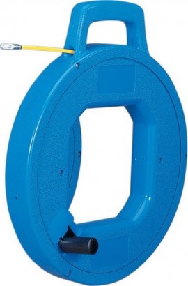 IDEAL Industries 31-190 S-Class® Fish Tape with Rapid-Pak Pro case with eyelet, 50&#039;-