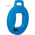 IDEAL Industries 31-190 S-Class® Fish Tape with Rapid-Pak Pro case with eyelet, 50&#039;-