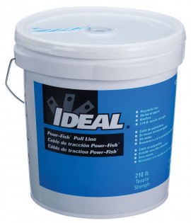 IDEAL Industries 31-340 Powr-Fish Pull Line" a Bucket, 210 lbs x 6500'-