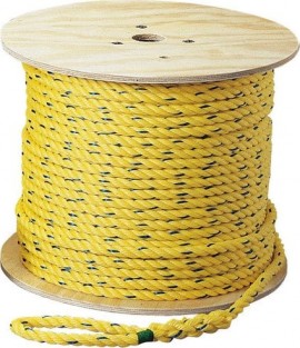 IDEAL Industries 31-840 Pro-Pull Polypropylene Rope, 1/4", x 600'-
