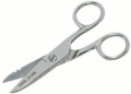 IDEAL Industries 35-088 Electrician’s Scissors, 51/2", 19 and 23 AWG-