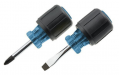 IDEAL Industries 35-1300 2-Piece Stubby Screwdriver Set-