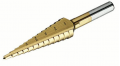 IDEAL Industries 35-511 Step Drill Bit, titanium nitrite, 1/8 to 1/2"-
