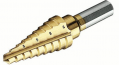 IDEAL Industries 35-512 Step Drill Bit, titanium nitride, 1/4 to 3/4&quot;-