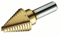 IDEAL Industries 35-513 Step Drill Bit, titanium nitrite, 1/4 to 7/8"-