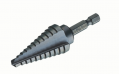 IDEAL Industries 35-522 Quick-Change Step Drill Bit, &amp;frac14; to &amp;frac78;&amp;quot;-