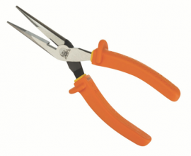 IDEAL Industries 35-9038 Insulated Long Nose Plier with cutter, 8-&amp;frac12;&amp;quot;-