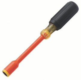 IDEAL Industries 35-9295 Insulated Nut Driver, &lt;sup&gt;7&lt;/sup&gt;&amp;frasl;&lt;sub&gt;16&lt;/sub&gt; x 5&amp;quot;-