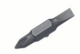 IDEAL Industries 35-941 Multi-Bit Screwdriver Replacement Tip, 3/16" slotted x #1 phillips-