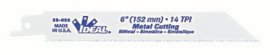IDEAL Industries 36-057 Reciprocating Blade Metal Cutting, 6&quot;, 18 tpi, 5-pack-