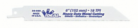 IDEAL Industries 36-086 Reciprocating Blade Heavy-Duty Metal Cutting, 8", 10/14 tpi, 2-pack-