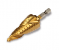 IDEAL Industries 36-704 Spiral Step Bit #5, 1/4 to 1"-