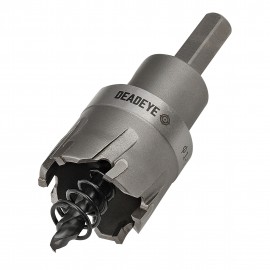 IDEAL Industries 36-813 DEADEYE® Carbide-Tipped Hole Cutter, 1-7/32"-