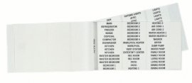IDEAL Industries 44-154 Load Center Wire Marker Booklet-