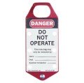 IDEAL Industries 44-791 Labeled Safety Lockout Hasp, "Do Not Operate", red-