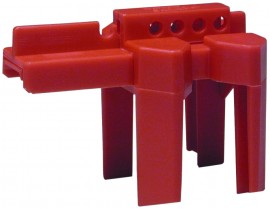 IDEAL Industries 44-847 Ball Valve Lockout Device, 1.25 to 3&quot;, polypropylene-