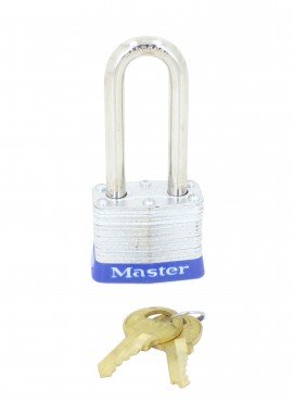 IDEAL Industries 44-901 Steel Padlock, 2&quot; shackle, blue-