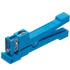 IDEAL Industries 45-163 Ringer™ Adjustable Blade Stripper, 0.125 to 0.25&quot;, blue-