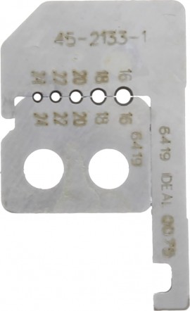 IDEAL Industries 45-2133-1 Die-Type Blade Set for the Custom Stripmaster® wire stripper, 16 to 24 awg-