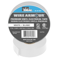 IDEAL Industries 46-35-WHT Wire Armour&amp;reg; Premium Grade Colour Coding Tape, 3/4&amp;quot; x 60&amp;#39;, White-