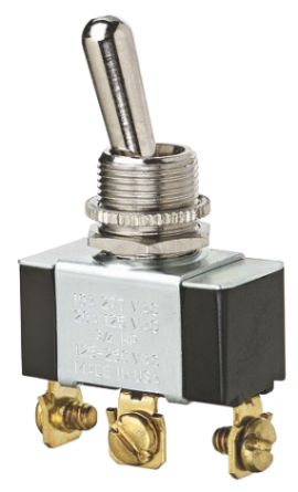 IDEAL Industries 774,000 Toggle Switch, DPDT, (On)-Off-(On), Screw-
