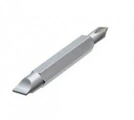 IDEAL Industries 78-0102-25 Double Ended Bit Slotted, 1/4", phillips #2, 25-pack-