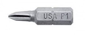 IDEAL Industries 78-0200-25 Phillips #1 Insert Bit, 1&quot; , 25-pack-
