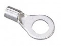 IDEAL Industries 83-0331 Non-Insulated Ring Terminal, 12 to 10 AWG, #8 stud, 25-pack-